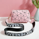 Unisex PU Leather Shoulder Bag Pouch Messenger Crossbody Purse Handbag Chest Bag