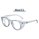 Anti Fog Safety Glasses Round Goggles Blue Light Blocking Glasses For Women Men