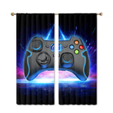 2Pcs Window Thermal Insulated Energy Efficient Thick Solid Room Rod Pocket Drapes Privacy UV Protection Bedroom Blackout Curtain