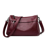 Women Mother Medium Cross/Shoulder Bag Handbag Leather Leisure Shopping Business