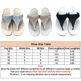 Women Rhinestone Slippers Sandals Slip On Flip Flops Thong Mules Casual Shoes