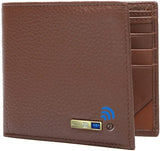 Intelligent Anti-Lost Wallet GPS Locator Purse Cowhide Leather Tracker Bluetooth