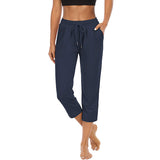 Women's Capris Pants Fitness Pant Running Jogging Trousers