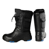 Mens Waterproof Insulated Winter Snow Boots Warm Fur Lined Hiking Boots