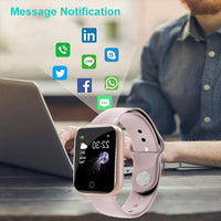 I5 Smart Bluetooth Watch Heart Rate Tracker Blood Pressure Blood Oxygen Monitor