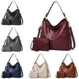 Women Tote Shoulder Bag & Wristlet Wallet Set Faux Leather Ladies Top Handle Satchel Handbag Shopping Dating Crossbody Purse 2Pcs for Girl Mom Birthday Gifts