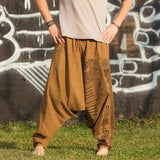 Men's Loose Yoga Pants Wide Leg Workout Casual Sport Trousers Jogger Sweat Loose