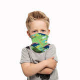 Ice Silk Kids Child Balaclava Tube Scarf Headband Face Mask Neck Gaiter Bandana
