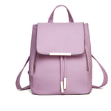 Women PU Leather Backpack Handbags Shoulder Travel School Bags Rucksack Satchel