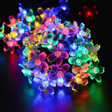 20/30/50/100 LED Solar Fairy String Light Lamp Waterproof Garden Path Yard Decor