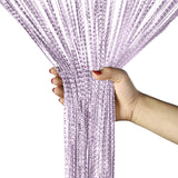 HANGING BEADED CURTAIN STRING DOOR WINDOW CURTAINS TASSEL FLY SCREEN PANEL