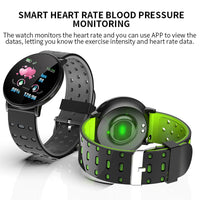 119Plus Smart Watch IP67 Waterproof Bracelet Heart Rate Monitor Fitness Tracker