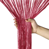 Door String Beads Divider Tassel Fringe Beaded Panel Room Crystal Curtain Window