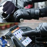 Motorcycle USB Electric Heated Gloves Windproof Cycling Skiing Winter Waterproof