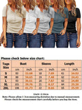 Women Solid Knitted Short Sleeve T-Shirt Loose Blouse Pullover Tunic Top Buttons