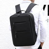 Laptop Backpack Notebook Rucksack Travel Business Bag Waterproof With USB Port