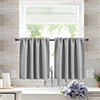 1PC Modern Solid Color Window Curtain Roman Blinds Rod Pocket Valance for Bedroom