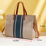 Women's Large Capacity Shoulder Bag Messenger Crossbody Bag Tote Handbag Satchel