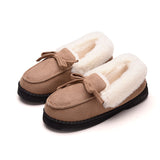 Women's Fashion Moccasin Indoor Outdoor Warm Slipper Shoes