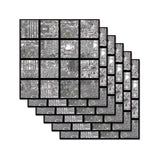 6-60 PACK Peel and Stick Tile Backsplash Self-Adhesive Decorative Waist Line Mosaic Tiles for Kitchen and Bathroom