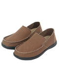 Men's Casual Slip On Moccasins Canvas Loafer Lightweight Sneakers Walking Shoes