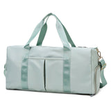 Sports Gym Travel Duffle Bag Handbag Luggage Shoulder Bag With Shoes Compartment