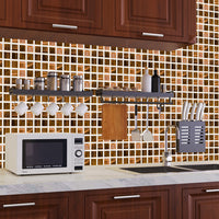 Kitchen Tile Stickers Bathroom 3D Mosaic Self-Adhesive Wall Cover Decal Sticker