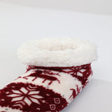 Women's Slippers Coral fleece Fur Ankle Boots Warm Indoor Home Shoes Soft Soled