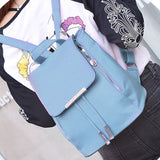 Women PU Leather Backpack Handbags Shoulder Travel School Bags Rucksack Satchel