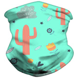 Ice Silk Kids Balaclava Tube Scarf Headband Face Mask Neck Gaiter Wrap Bandana