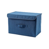 Foldable Cube Storage Bins with Lids and Handle, Large  Fabric Storage Basket Organizer Containers