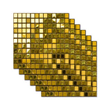 6-60 PACK Peel and Stick Tile Backsplash Self-Adhesive Decorative Waist Line Mosaic Tiles for Kitchen and Bathroom