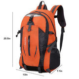 Unisex Outdoor Sport Bag Backpack Waterproof Travel Hiking Camping Rucksack 40L