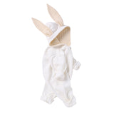 Kids Baby Unisex Solid Color Warm Hoodie Jumpsuit Romper Bodysuit Zipper Closure