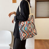 Women Boho Knitted Woven Shoulder Bag Ladies Beach Tote Large Handbag Messenger