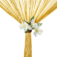 HANGING BEADED CURTAIN STRING DOOR WINDOW CURTAINS TASSEL FLY SCREEN PANEL