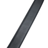 Men Genuine Leather Dress Ratchet Belt With Automatic Buckle Adjustable No Hole