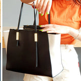 4Pcs Women Lady Fashion Handbag Shoulder Bags Tote Purse Messenger Satchel Set