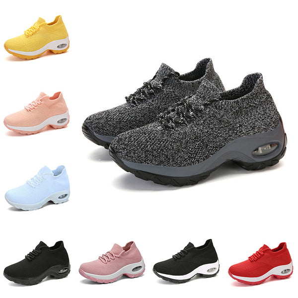 Women's Air Cushion Sports Sneaker Breathable Casual Travel Running Shoes