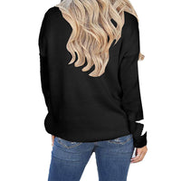 Women Winter Baggy Chunky Knit Jumper Pullover Top Sweater Sweatshirt Ladies Star Knitwear Tops