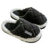 Unisex Indoor Floor Slippers Slides Flat Shoes Mules Round Toe Footwear Slip On