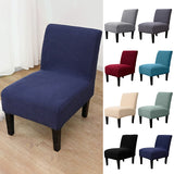 Modern Slipper Chair Slipcover Stretch Armless Chair Cover Furniture Protector