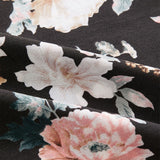 Womens Sexy Floral Printed Short Sleeves Tops T-Shirt Blouses Pullover Oversized