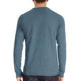 Men's Long Sleeve Casual Tops T-shirt Jumper Blouse Pullover Loose Shirt Buttons
