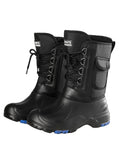 Mens Waterproof Insulated Winter Snow Boots Warm Fur Lined Hiking Boots