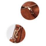 2 Pcs Tote Bags Shoulder Handbags & Purse Wallet for Women, Retro Oil Wax Leather Tote Satchel Bag Crossbody Bags