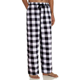 Mens Casual Plaid Printed Loose Pants Pajama Bottoms Trousers Sleepwear Homewear