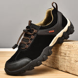 Men Casual Hiking Trainer Outdoor Trekking Sneaker Sports Non-slip Running Lace Up Shoes