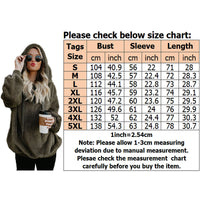 Women Hoodie Jumper Zip Up Sweater Casual Long Sleeve Hooded Sweatshirt Pullover
