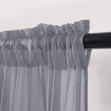 Cafe Kitchen Bathroom Window Curtain Panel Valance Drapes Rod Pocket Home Decor